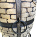 Tandoor to piec szamotowy na świeżym powietrzu.Uniwersalny piekarnik grillowy do gotowania kebabów, mięs, warzyw i nie tylko. Model "Kostka-cegła".Waga: 113 kg. Objętość: 89 dm3 (89 litrów). Tandoor to piec szamotowy na świeżym powietrzu.Uniwersalny piekarnik grillowy do gotowania kebabów, mięs, warzyw i nie tylko. Model "Kostka-cegła".Waga: 113 kg. Objętość: 89 dm3 (89 litrów).