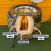 Piec szamotowy Tandoor.Uniwersalny piekarnik grillowy do gotowania kebabów, mięs, warzyw i nie tylko. Model "Tugarin exclusive".Waga: 250 kg. objętość: 250 dm3 (250 litrów). Piec szamotowy Tandoor.Uniwersalny piekarnik grillowy do gotowania kebabów, mięs, warzyw i nie tylko. Model "Tugarin exclusive".Waga: 250 kg. objętość: 250 dm3 (250 litrów).