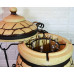 Tandoor - piec szamotowy pod gołym niebem.Uniwersalny piekarnik grillowy do gotowania kebabów, mięs, warzyw i nie tylko. Model "Venecia".Waga: 93 kg. Objętość: 75 dm3 (75 litrów).