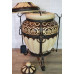 Tandoor - piec szamotowy pod gołym niebem.Uniwersalny piekarnik grillowy do gotowania kebabów, mięs, warzyw i nie tylko. Model "Greecija".Waga: 143 kg. Objętość: 120 dm3 (120 litrów).