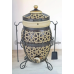 Tandoor to piec szamotowy na świeżym powietrzu.Uniwersalny piekarnik grillowy do gotowania kebabów, mięs, warzyw i nie tylko. Model "Stare Miasto".Waga: 120 kg. Objętość: 85 dm3 (85 litrów).